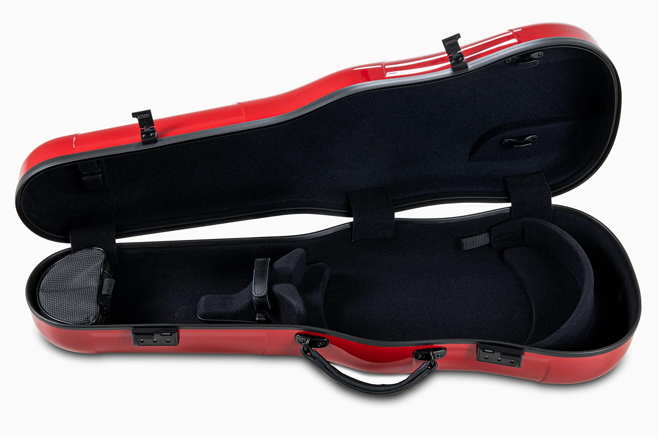 GEWA Custodia a forma di viola AIR 2.0 rosso lucido, Made in Germany