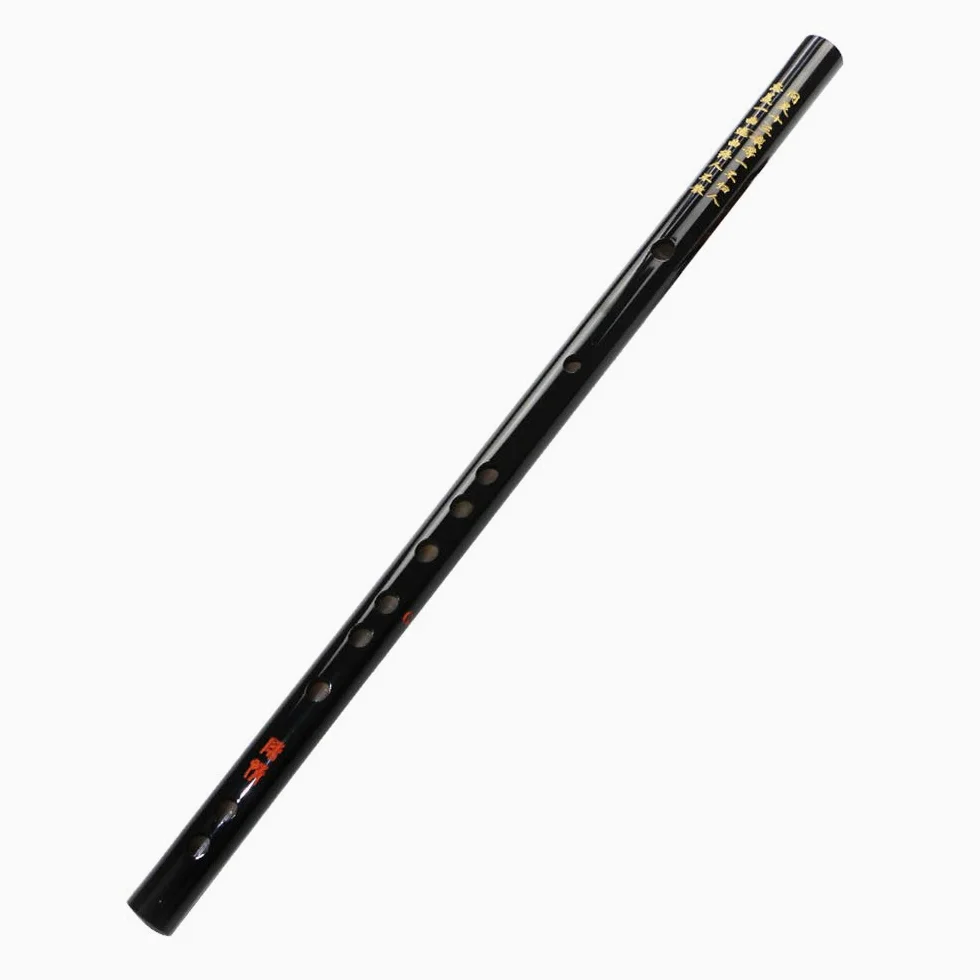 HUIOP C Key Dizi Flute Strumento Musicale Tradizionale Cinese con Borsa da Trasporto per Principianti Amanti della Musica,Flauto Musicale