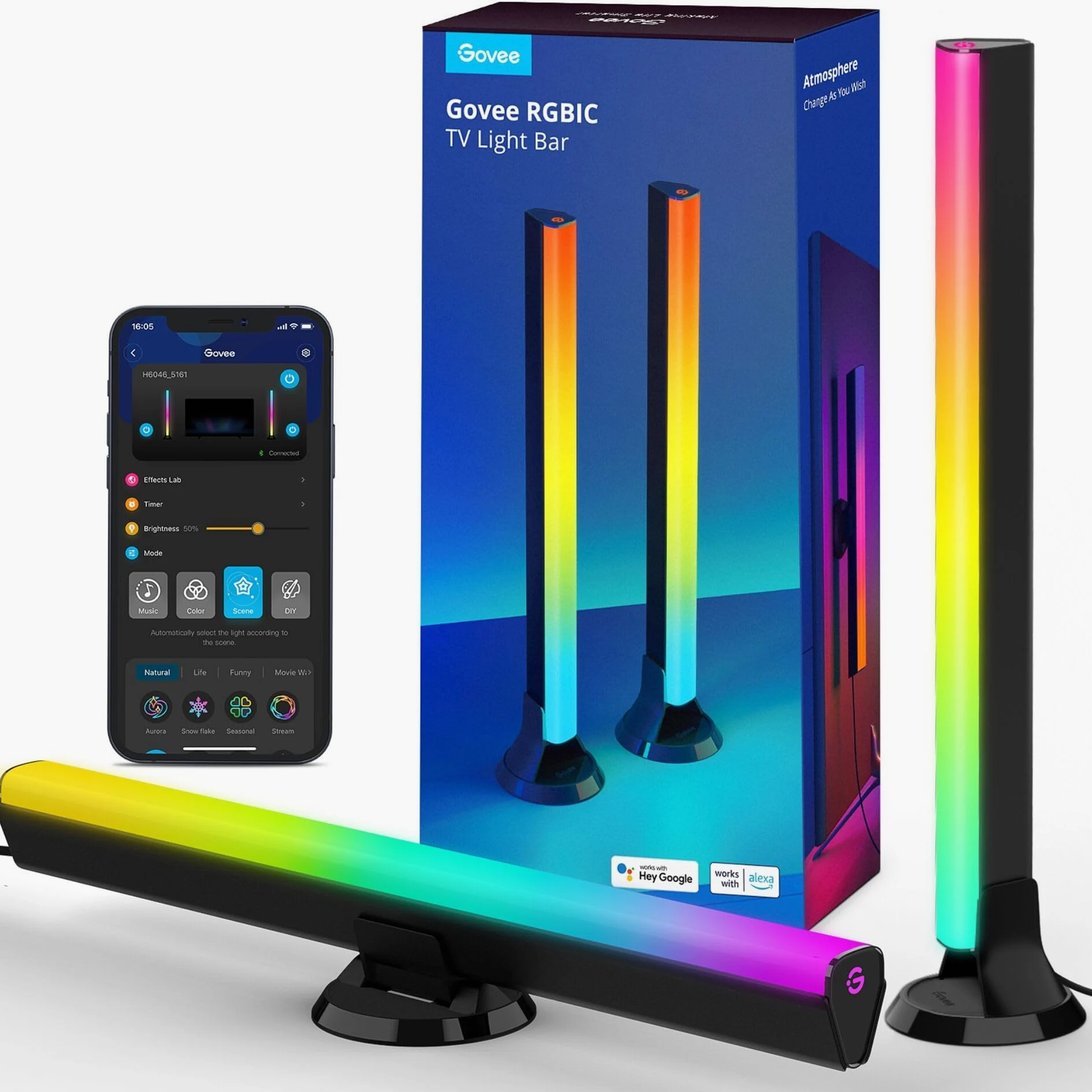 Govee Rgbic H6046 Led Tv Bar One Size