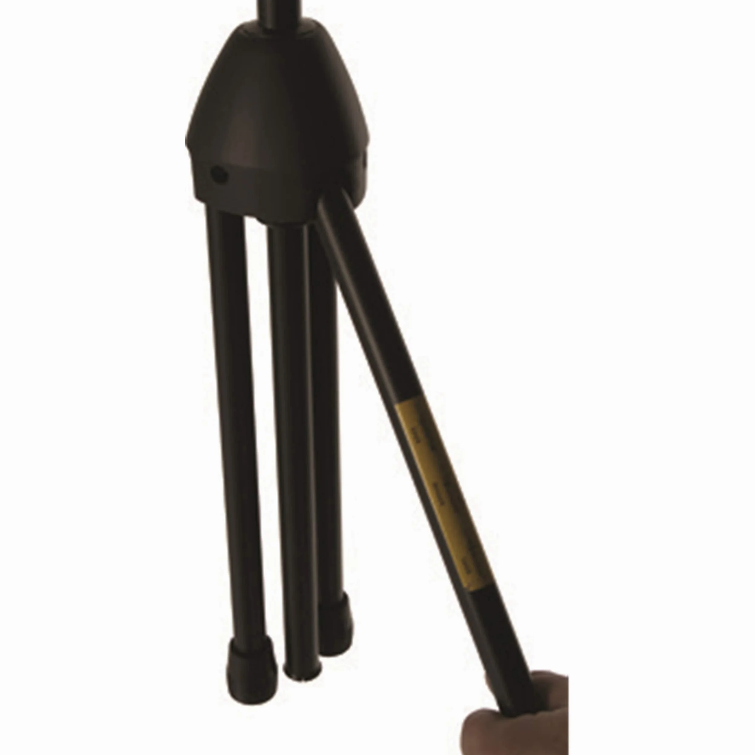 QUIK LOK - A/302 BK ASTA MICROFONICA SERIE 300, Asta Microfonica a Giraffa A302 BK, Acciaio Tubolare, Snodo in ABS, Colore Nero