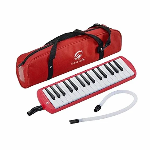 Melodica diamonica 32 tasti didattica scolastica colore ROSSO Melody Key 32-RD