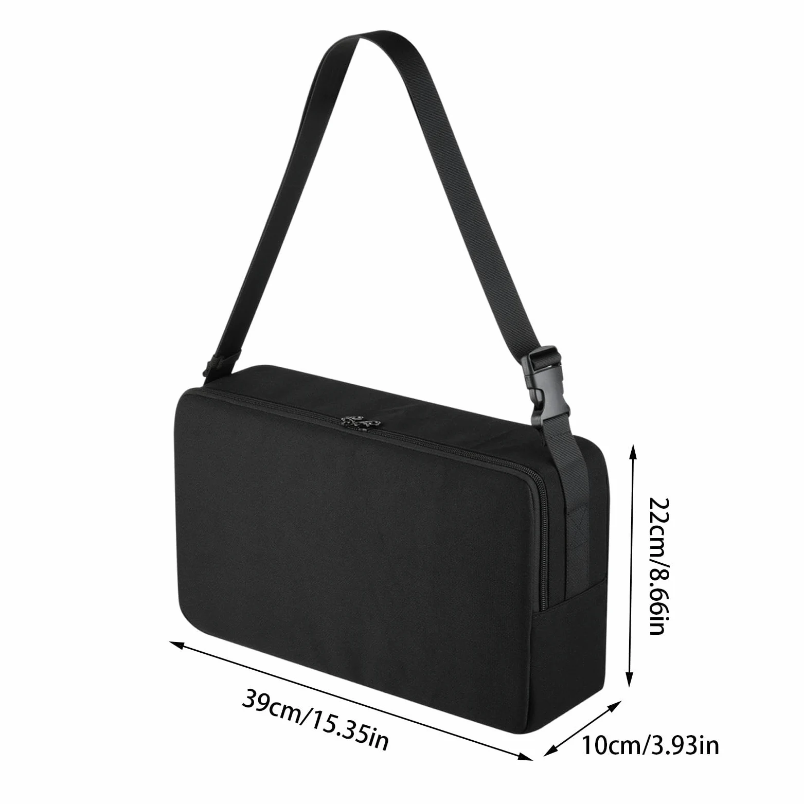 Borsa per il trasporto del leggio con tracolla, borsa per leggio musicale, borsa impermeabile per per strumenti, custodia per strumenti di grande capacità (nero) per musicisti e