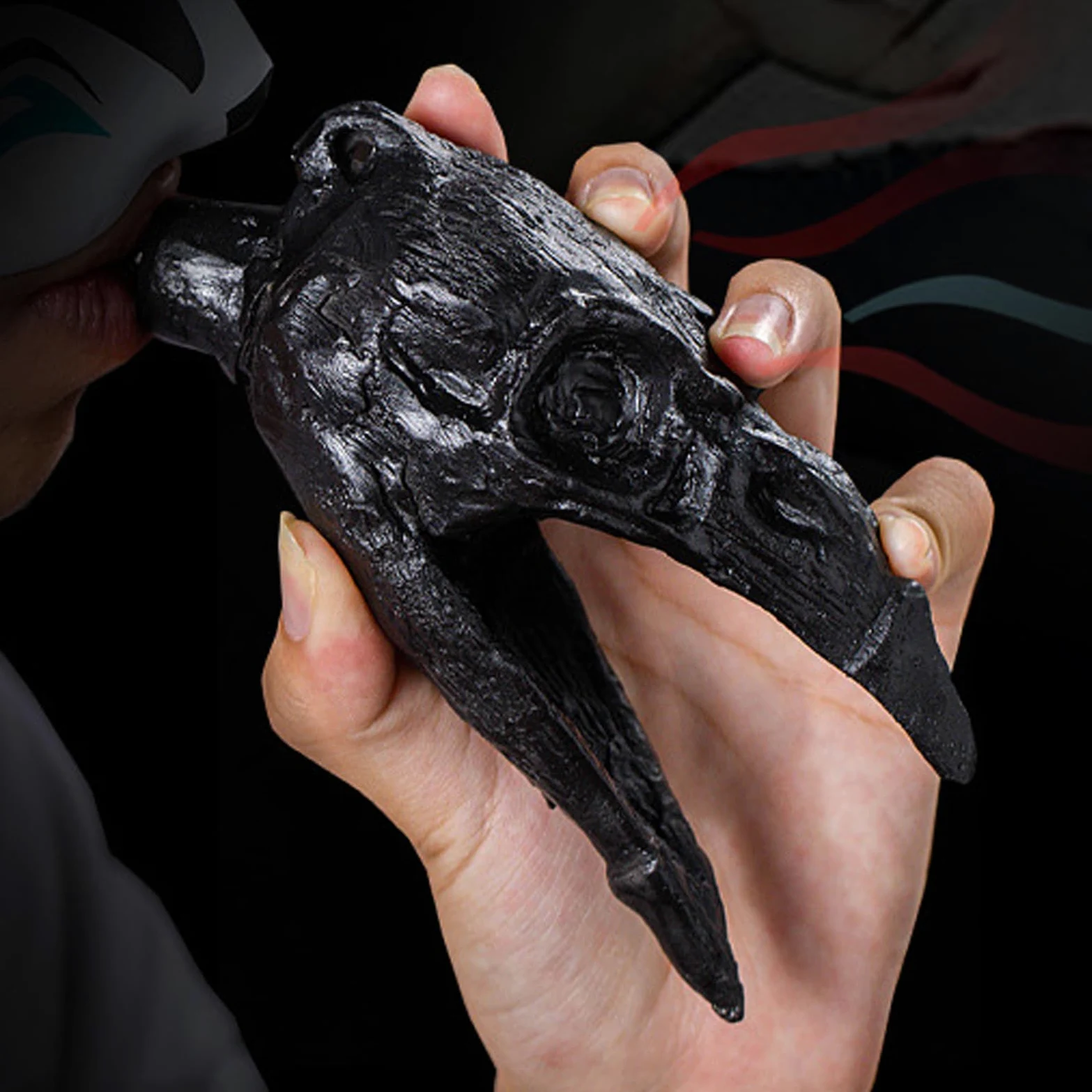 Generico Pipa Aztec Death Pipe - Death Klein | Real Urlante di Morte | Crow's Beak Whistle Ornament | Aztec War Pipe con Suono, Autentico