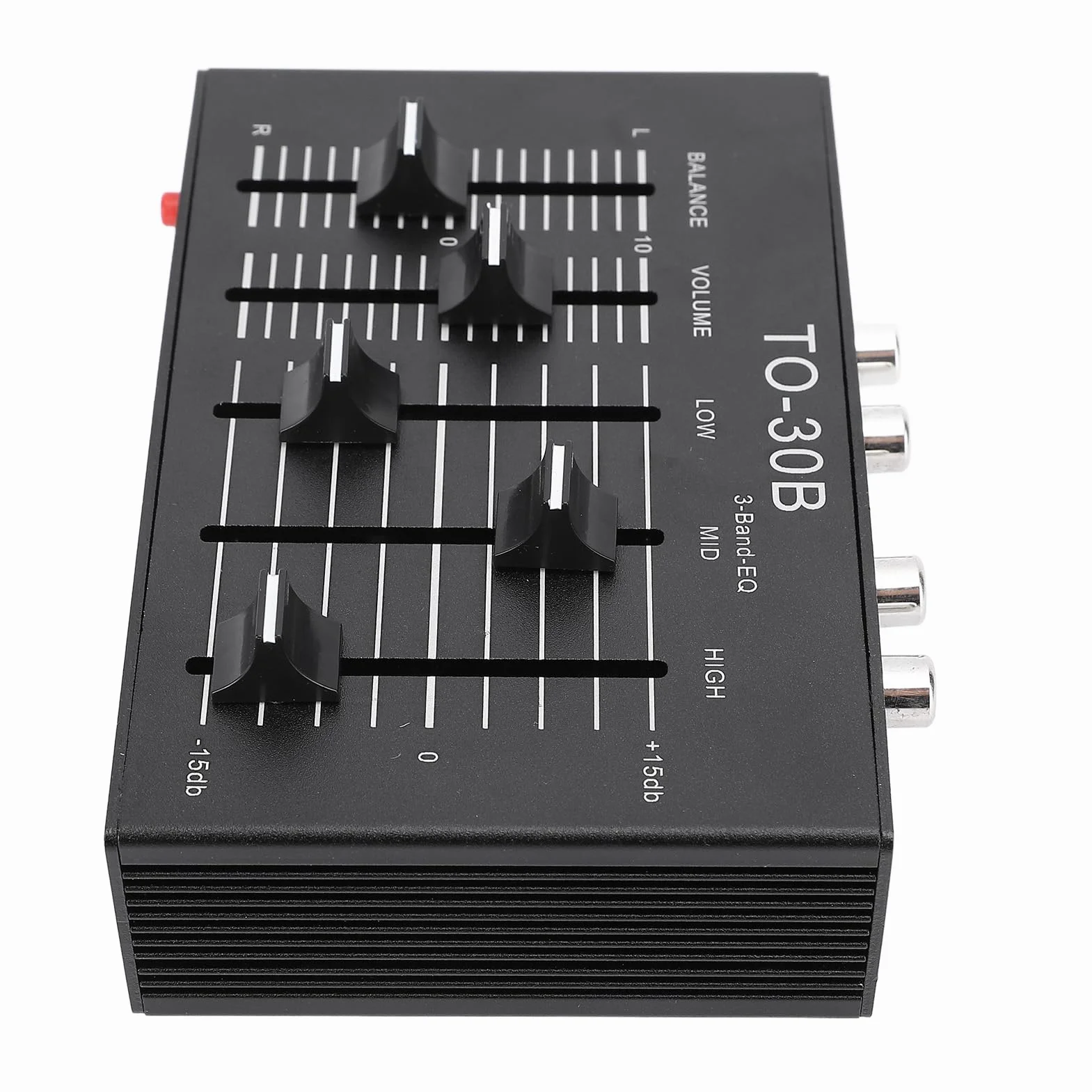 3 Banda EQ, Equalizzatore Stereo con Controllo del Volume e Bilanciamento del Segnale, Regolazione del Bilanciamento, Riduzione del Rumore
