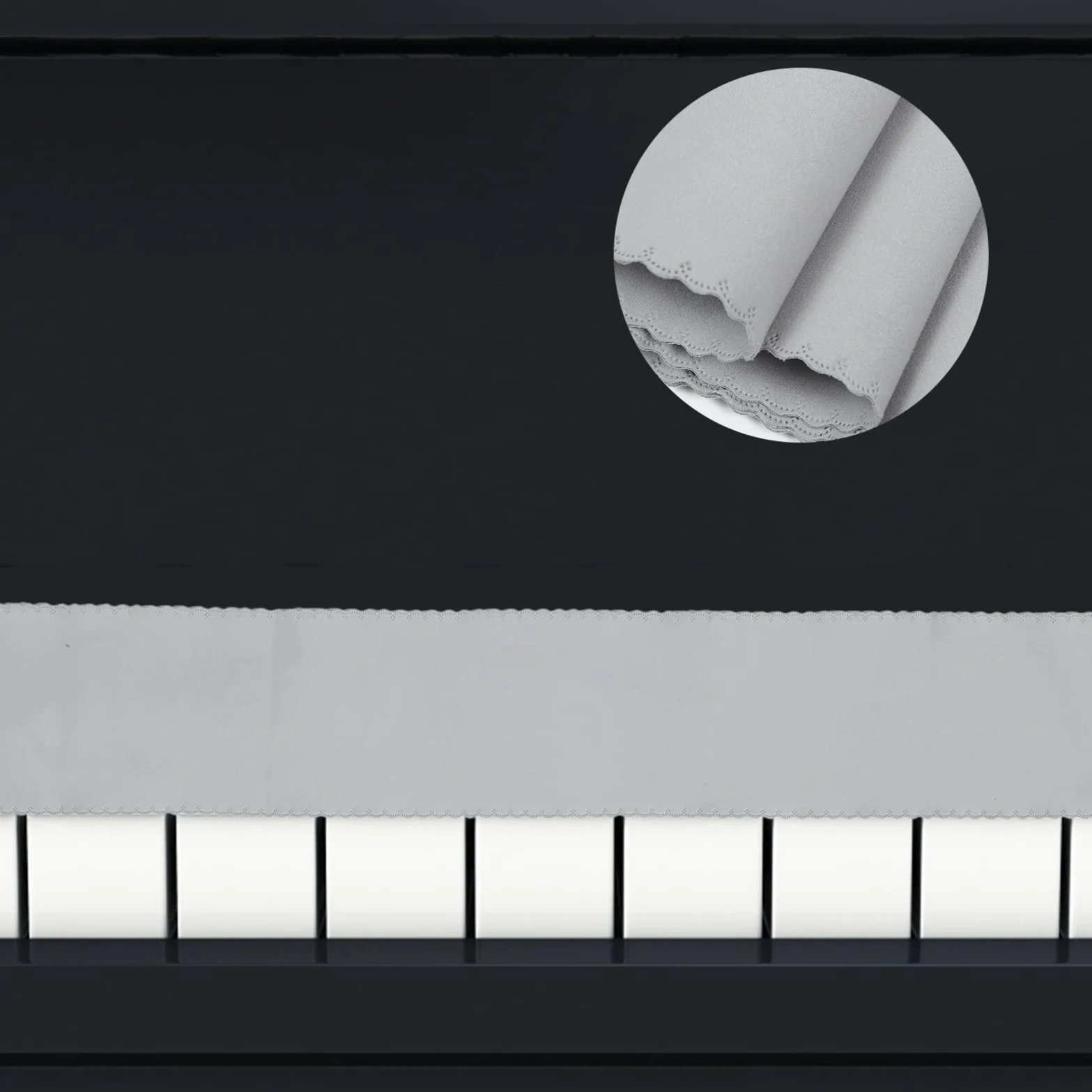 Healifty Parapolvere per Tastiera per Pianoforte Elettronico a 88 Tasti Parapolvere per Pianoforte Elettronico Impermeabile per Digitale a 88 Tasti Tastiera Digitale