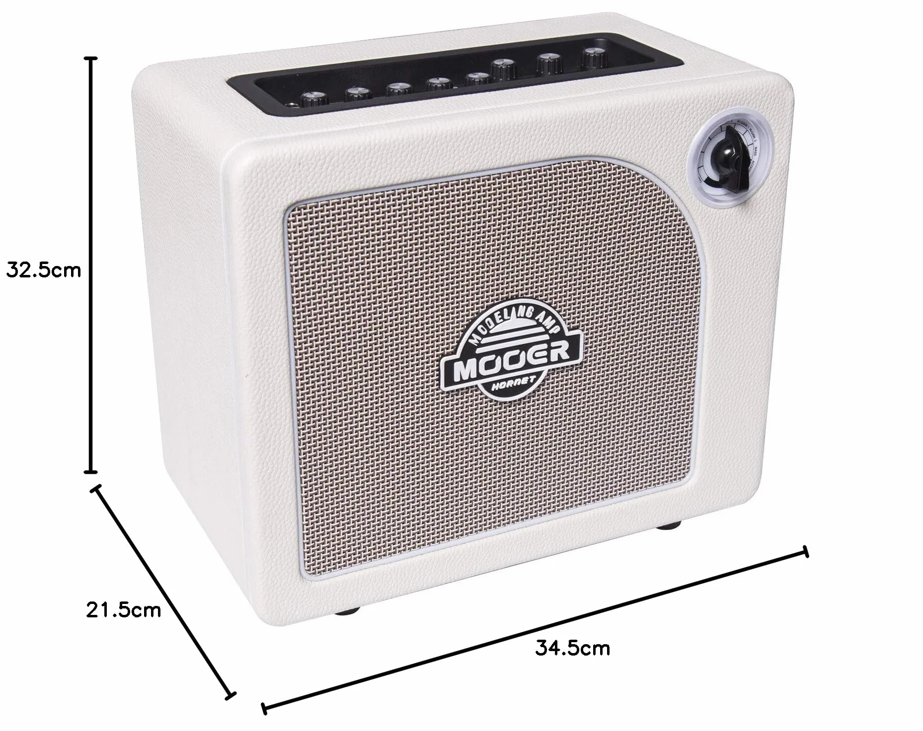 MOOER Hornet White modelling Guitar - Amplificatore combo, 15 W