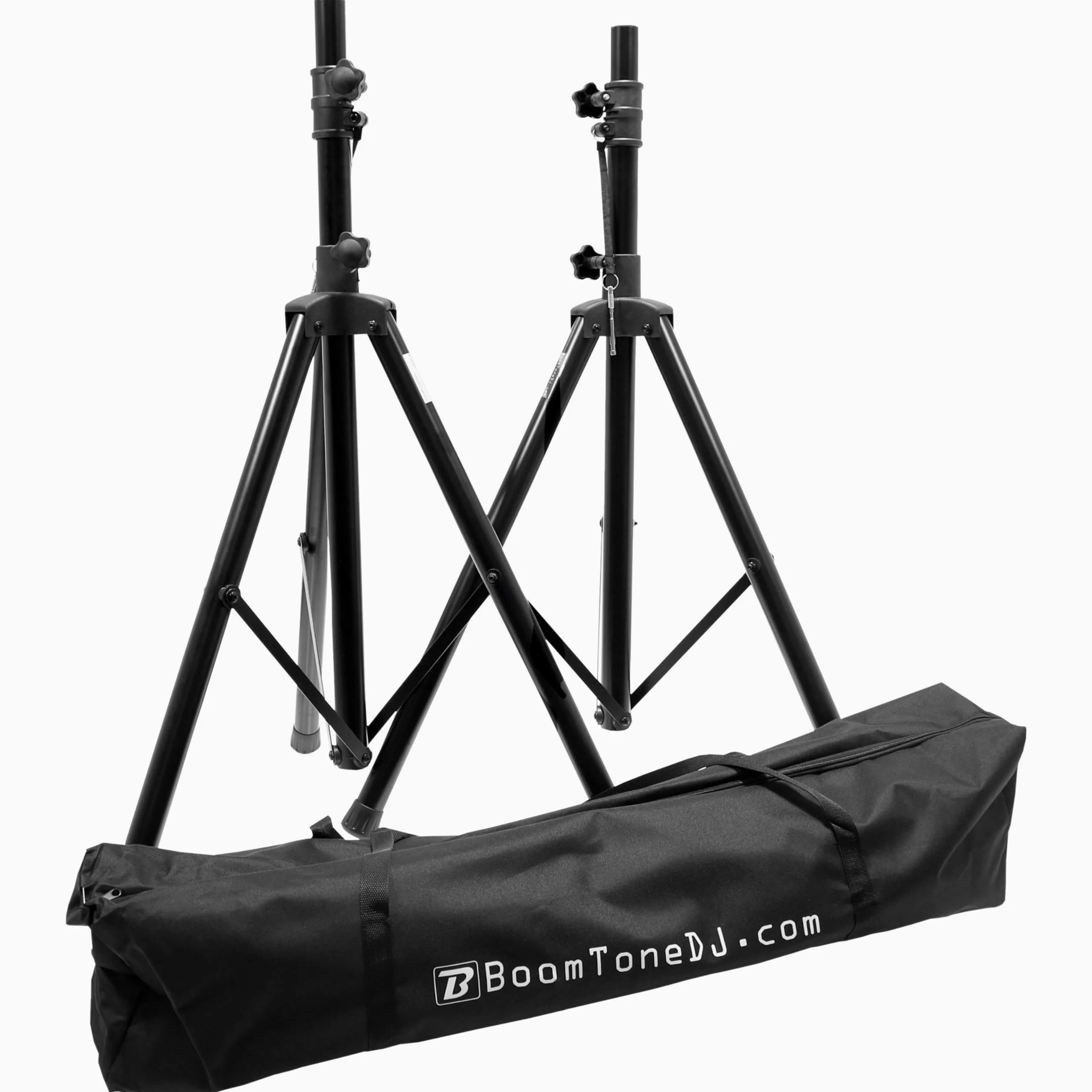 BoomToneDJ SV 200 II Pack de 2 Pieds d'Enceintes + housse