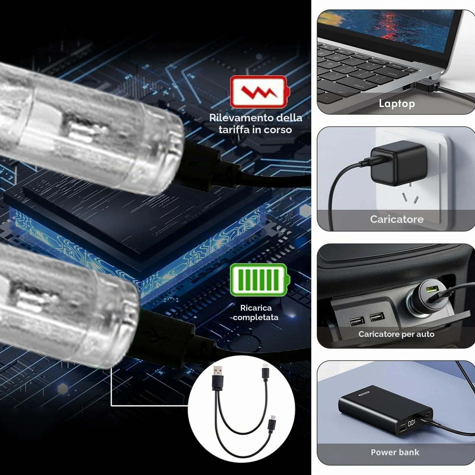 Bacchette per batteria 5A LED luminose ricaricabili, bacchette per batteria con luci fantastiche in materiale polimerico PC per set di batteria, perfette per percussioni e strumenti musicali, 15