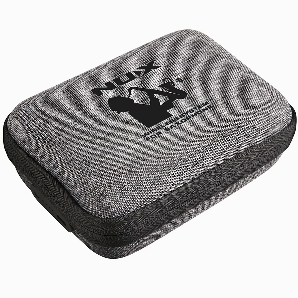 NUX B-6 - Sistema wireless per sassofono con custodia ricaricabile, portata 20m, audio 24 bit/44,1 kHz, microfono senza fili 2,4 GHz