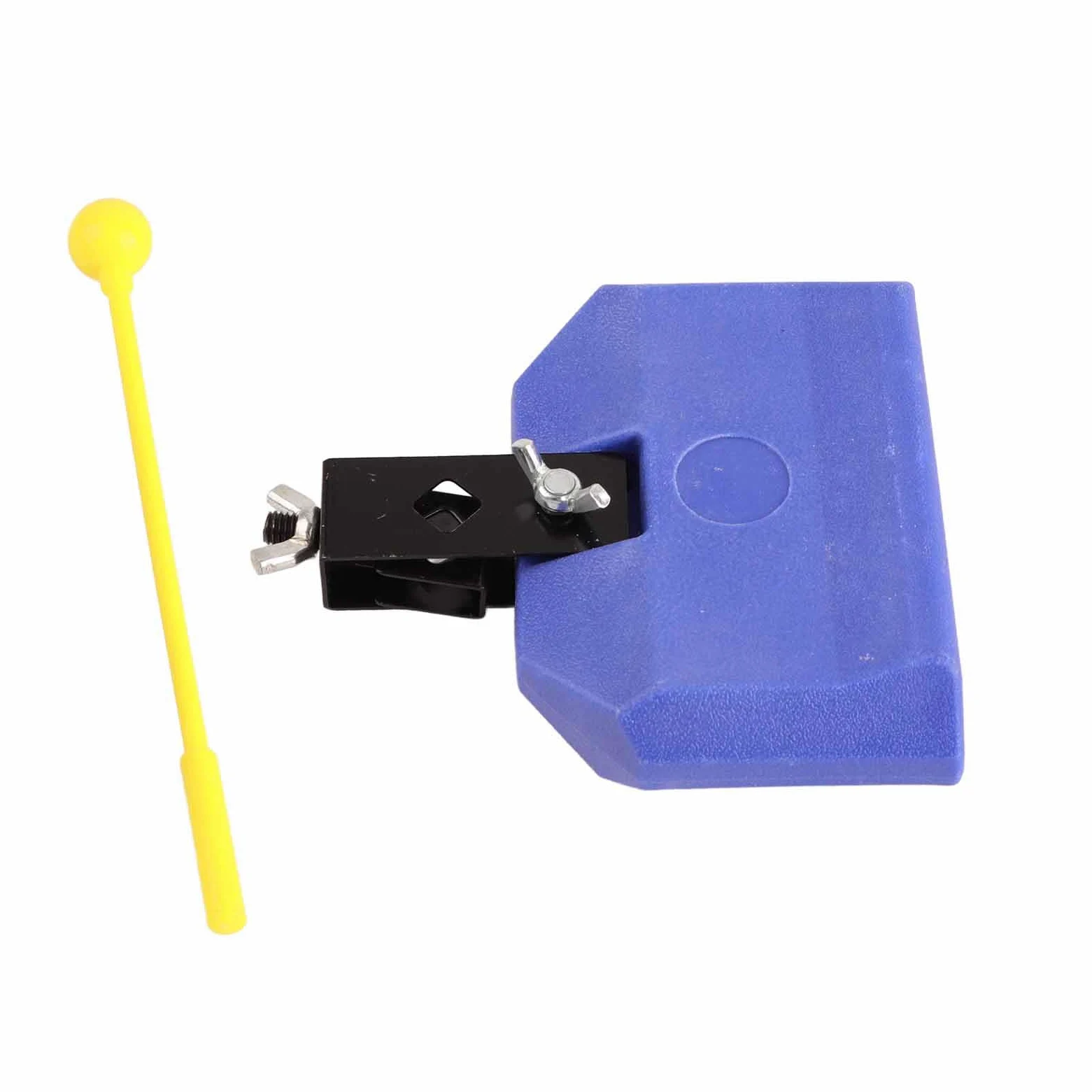 Set di Batteria Latina Blu Ecologica, Strumento a Percussione con un Suono Inconfondibile per Tutti gli Stili Musicali, Morsetto e Supporto Integrati, per il Fissaggio di