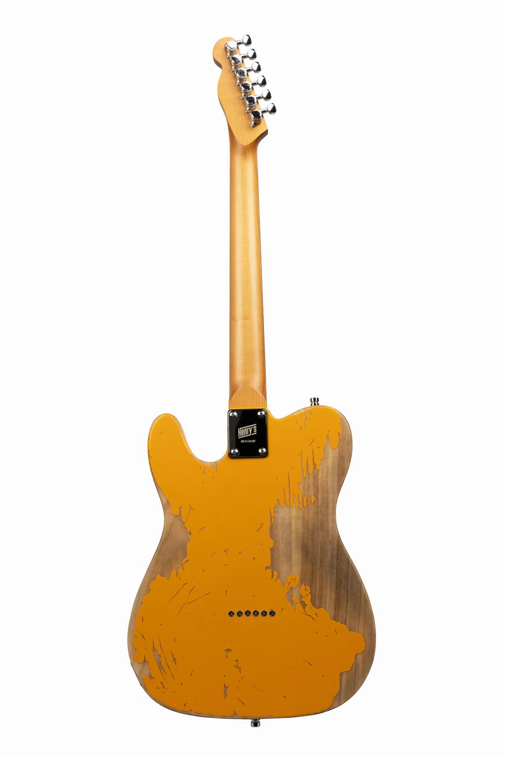 Henry's Space TL-1C The Comet Yellow Relic - Chitarra elettrica