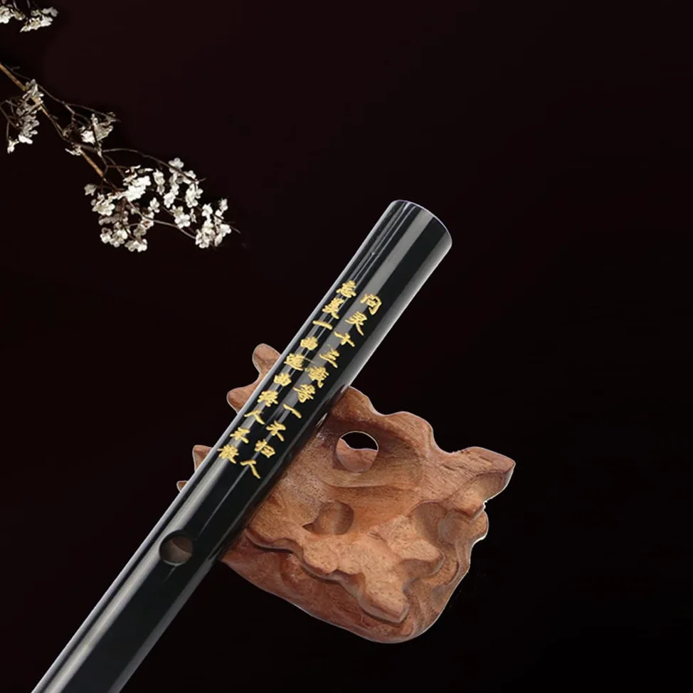 HUIOP C Key Dizi Flute Strumento Musicale Tradizionale Cinese con Borsa da Trasporto per Principianti Amanti della Musica,Flauto Musicale