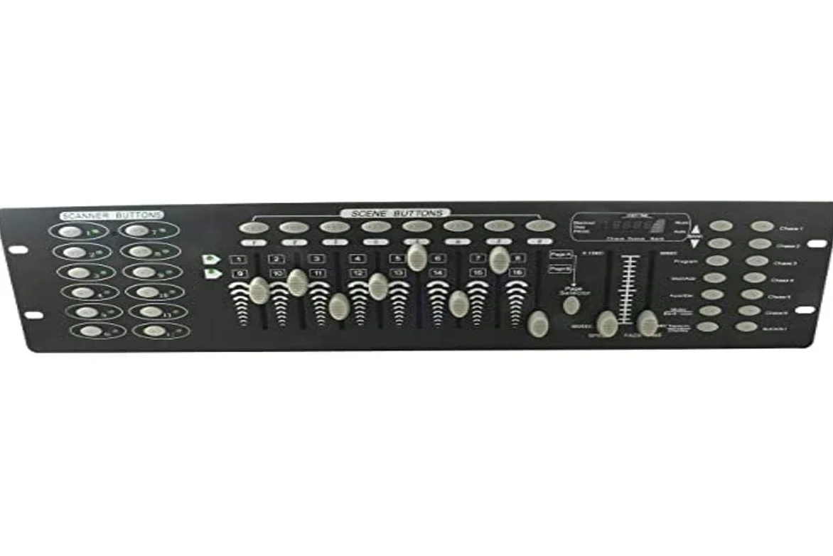 Centralina Dmx Mixer controller luci disco effetti dj 192 canali dmx