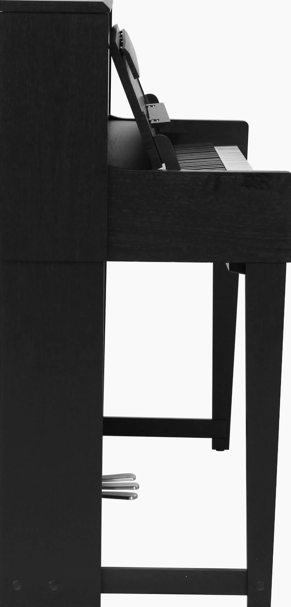Classic Cantabile UP-1Plus SM Pianoforte Digitale Verticale Deluxe Set - 88 Tasti in Legno Pesati con Tastiera Graded Hammer - inclusi Panchetta, Cuffie e Scuola di Pianoforte - Nero Opaco