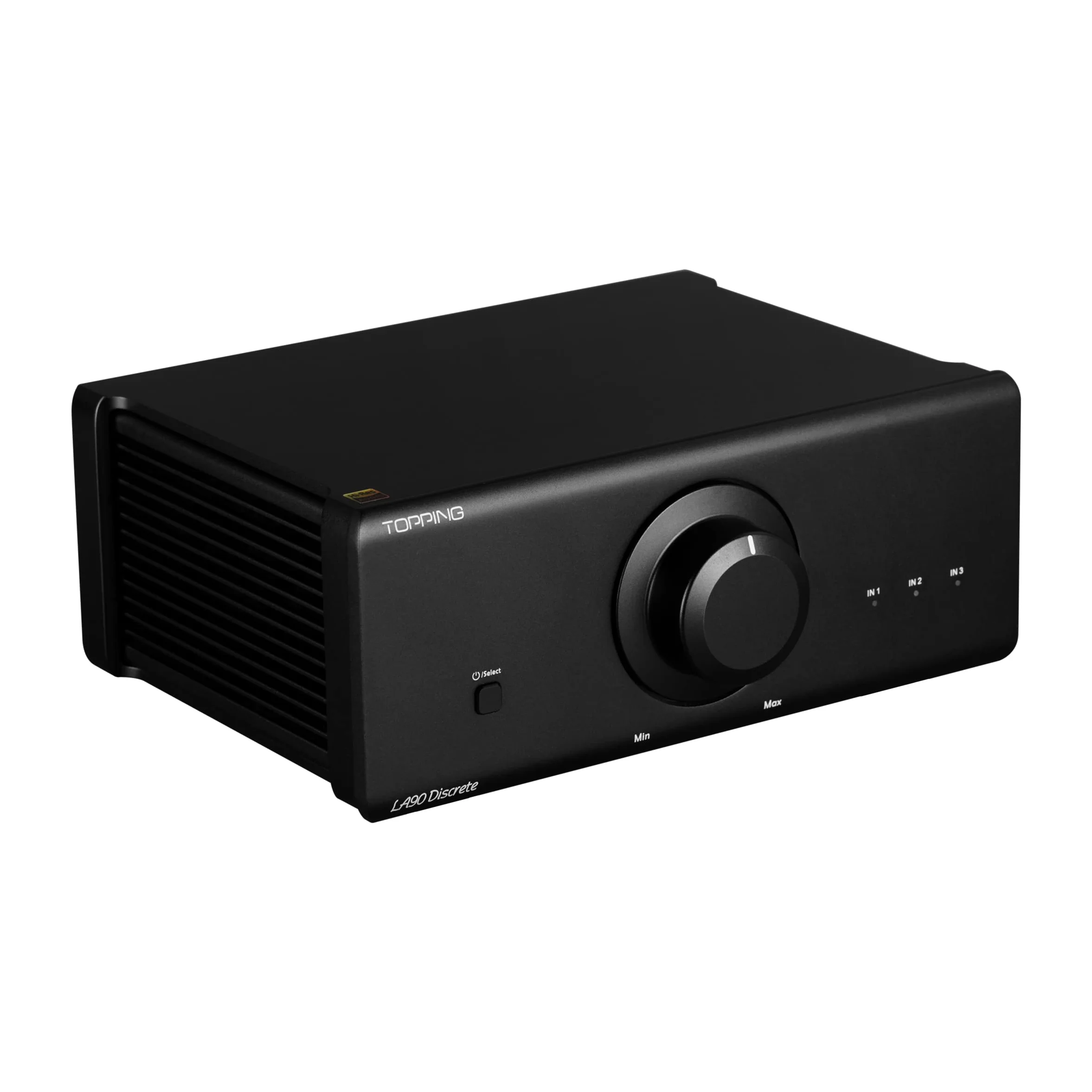 Topping LA90D (Discrete) Amplificatore di potenza con circuito NFCA, THD+N 0,0001%, Trigger 12 V, XLR, TRS da 6,35 mm (nero)