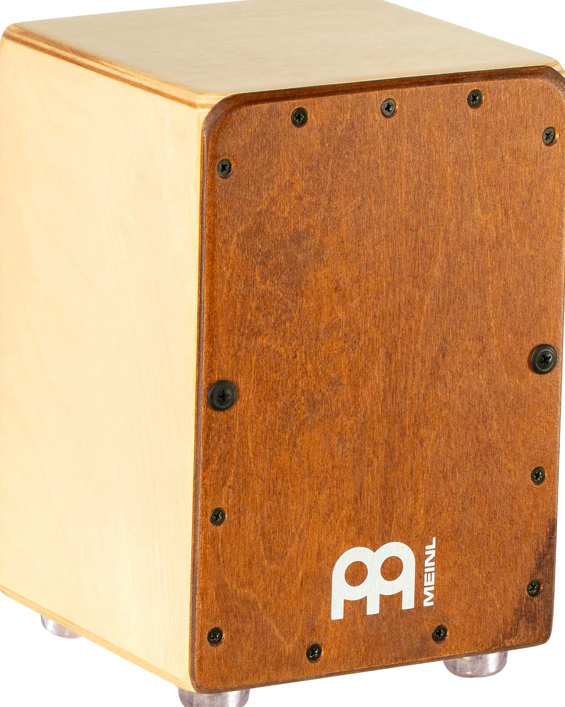 Meinl Percussion Mini Cajon Drumbox - Idea Regalo per Musicisti - Regalo Decorativo per Bambini e Adulti - Superficie di Suono in Betulla Mandorla (MC1AB)