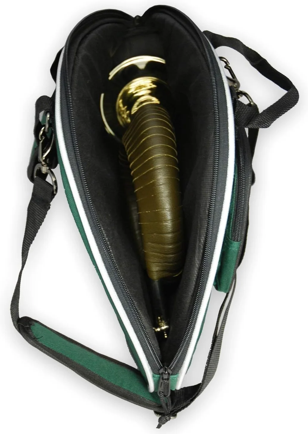 TJG-202 Classic – Fürst-Pless Horn (corno di caccia) in B – Costruzione tradizionale – gambo grande, imbuto da 120 mm, involucro in similpelle – suono elegante e morbido