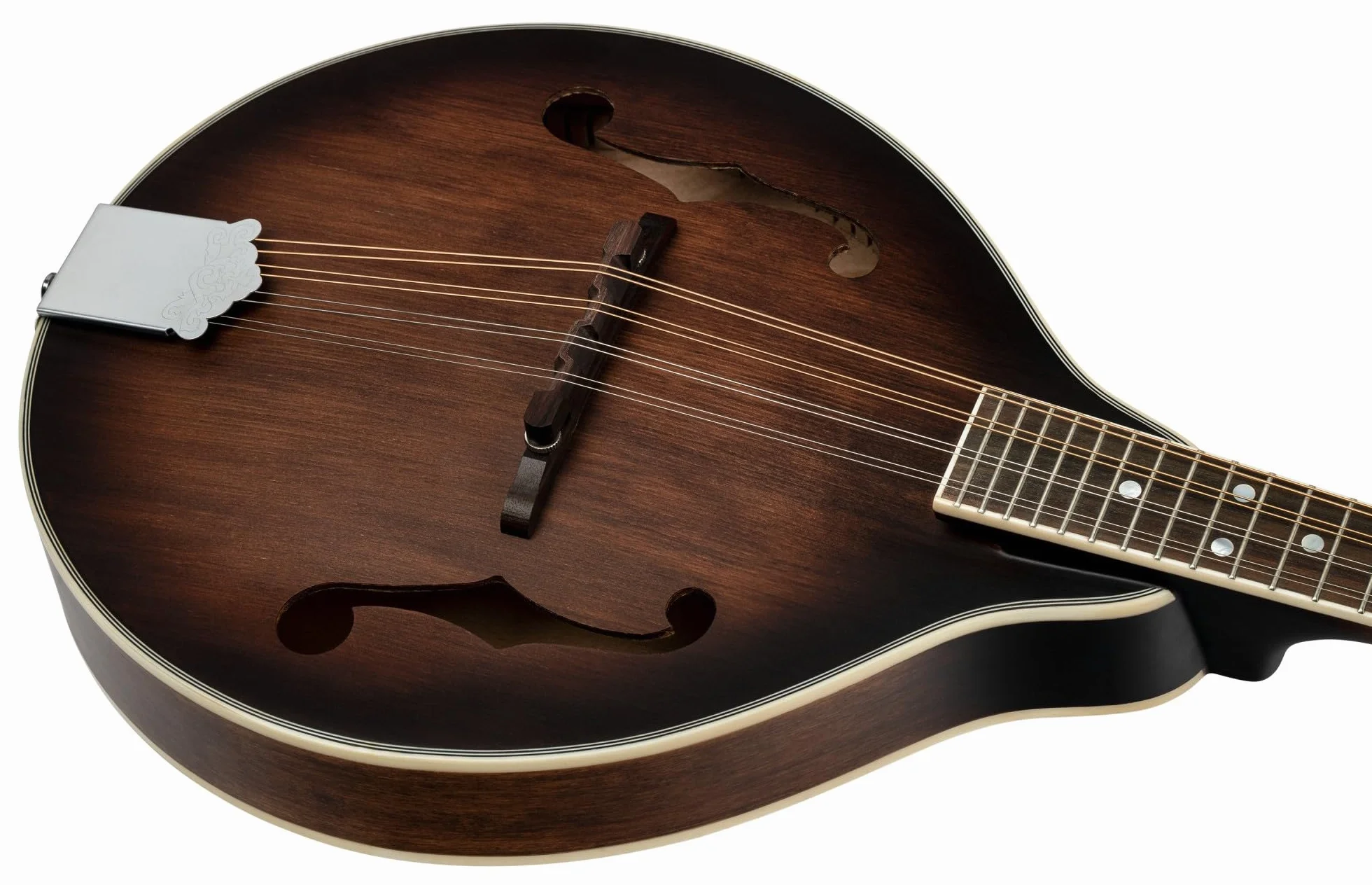 Ortega Guitars Mandolino Acustico A-Style – Fori a F – Serie Americana – Abete/Acero, Marrone (RMA30-WB)