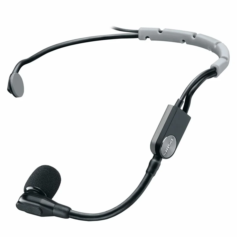 Shure Sm35-Tqg - Microfono Headset Wireless Da Performance A Condensatore Con Protezione Antivento Fissabile A Scatto E Connettore Ta4F (Tqg)