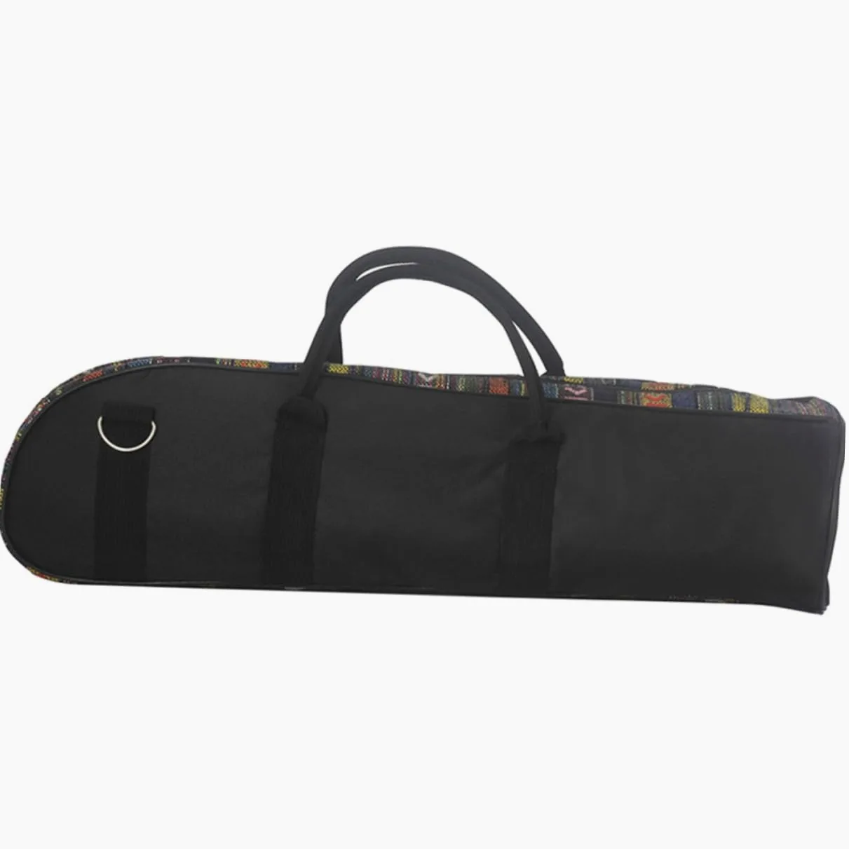 Mikinona Custodia per Tromba Oxford Design Portatile e Scomparto Laterale, Borsa Multifunzionale Elegante in Stile Etnico per Trasporto Strumenti Musicali