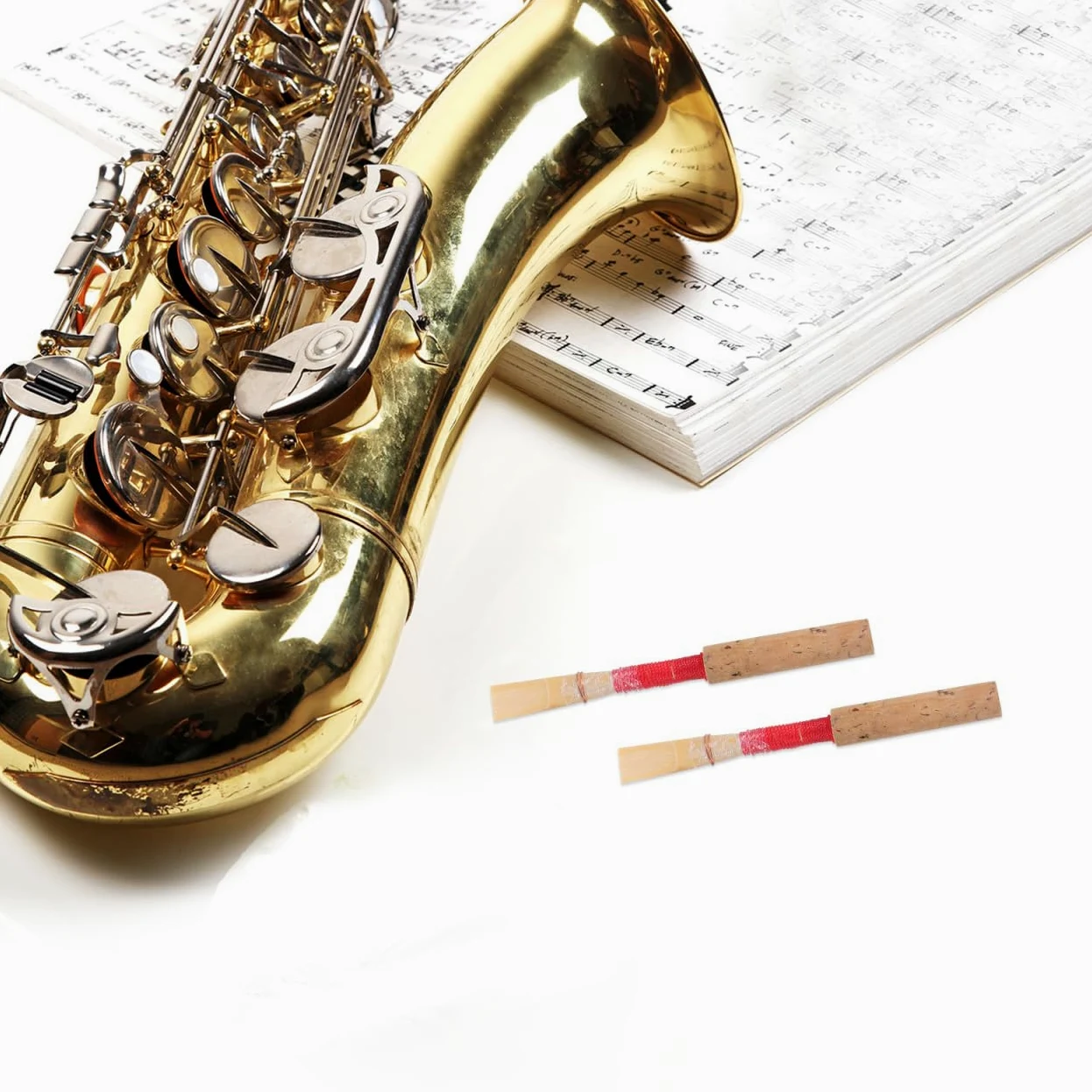 BESPORTBLE Ance Naturali Per Oboe 2 Pezzi Kit Di Ricambio Per Strumenti a Fiato Ancia Morbida Per Principianti Con Montaggio Preciso E Suono Melodioso Per Esibizioni E Pratica