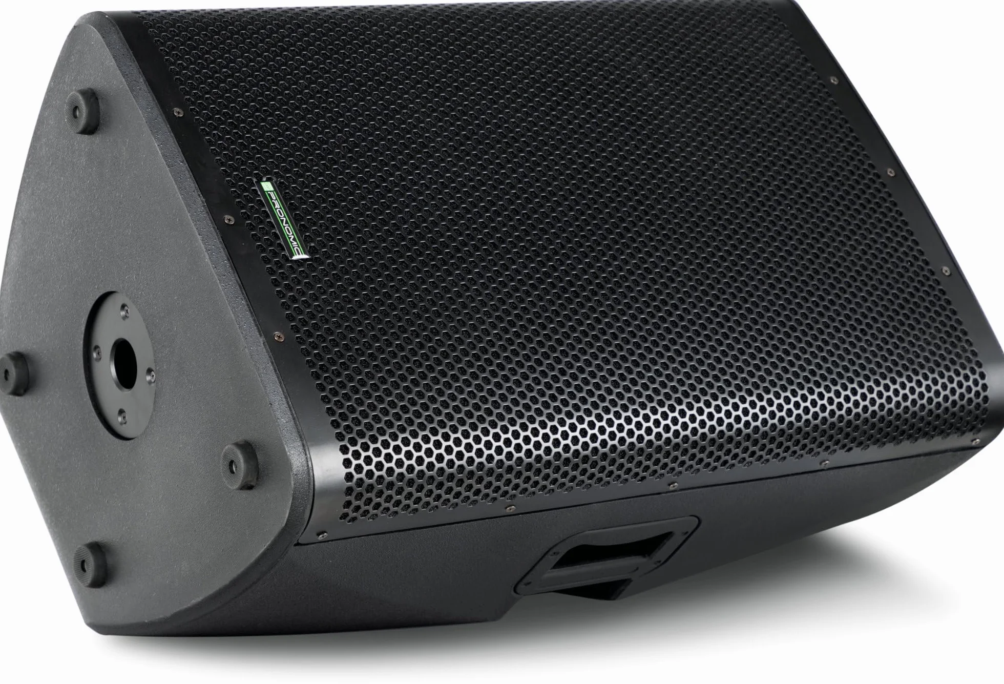 Pronomic C-215 MA - 2x Diffusore attivo a 2 vie con 2 canali - Potenza: 1000 watt - Woofer da 15" + tweeter in titanio da 1,75" - Ricevitore Bluetooth - Alloggiamento pendenza del monitor