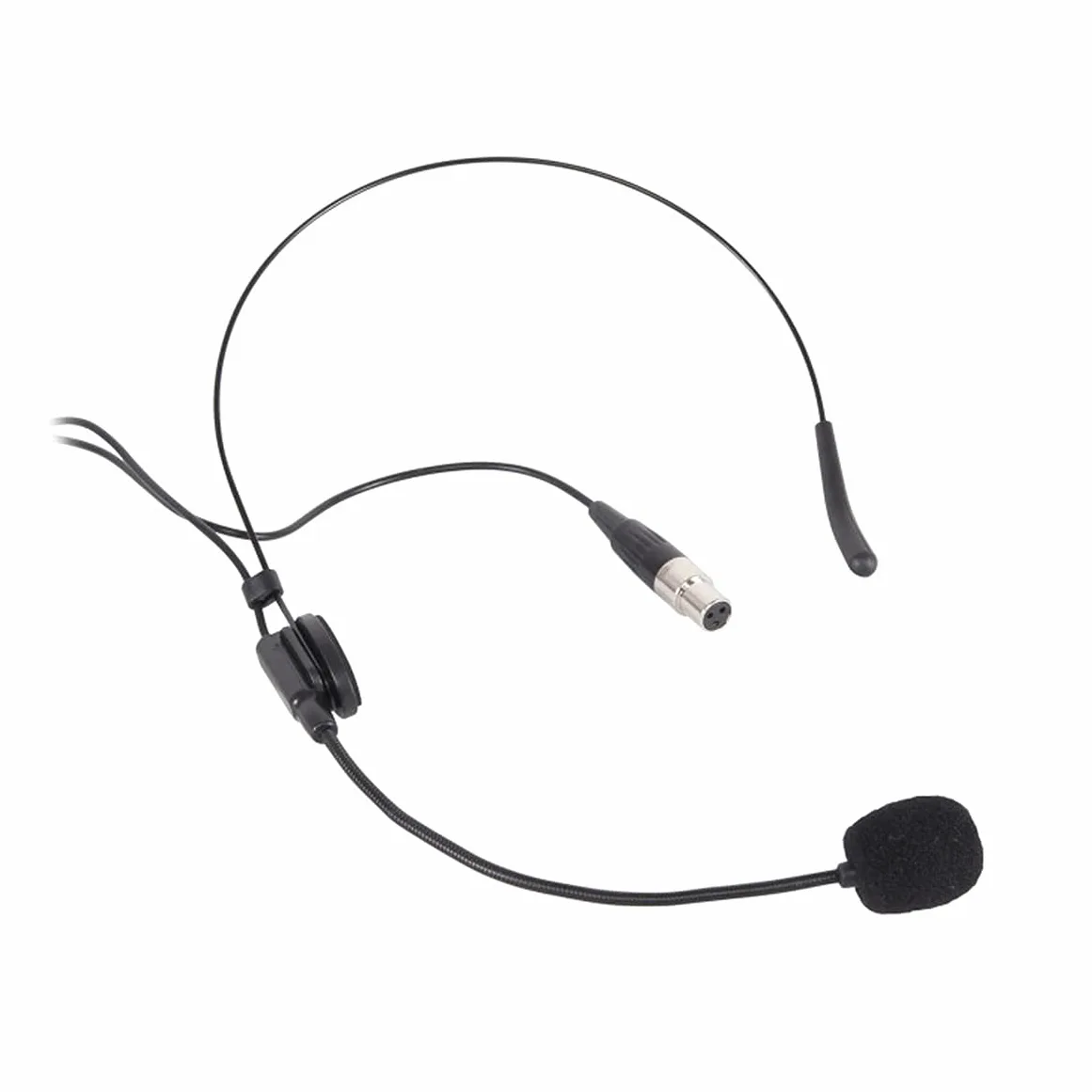 PROEL EIKON WM101DHV2 - Doppio Radiomicrofono UHF Archetto a due canali con uscite indipendenti XLR e schermo retro illuminato (I Microfoni Funzionano contemporaneamente), Nero