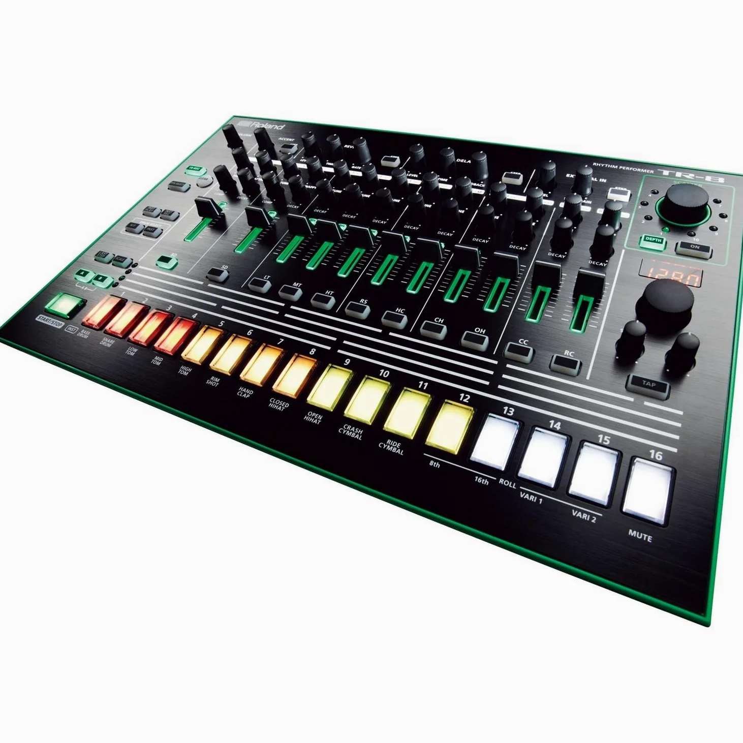 Roland TR-8 Rhythm Performer, La vera esperienza TR-808 e TR-909 in uno strumento moderno pronto per la performance