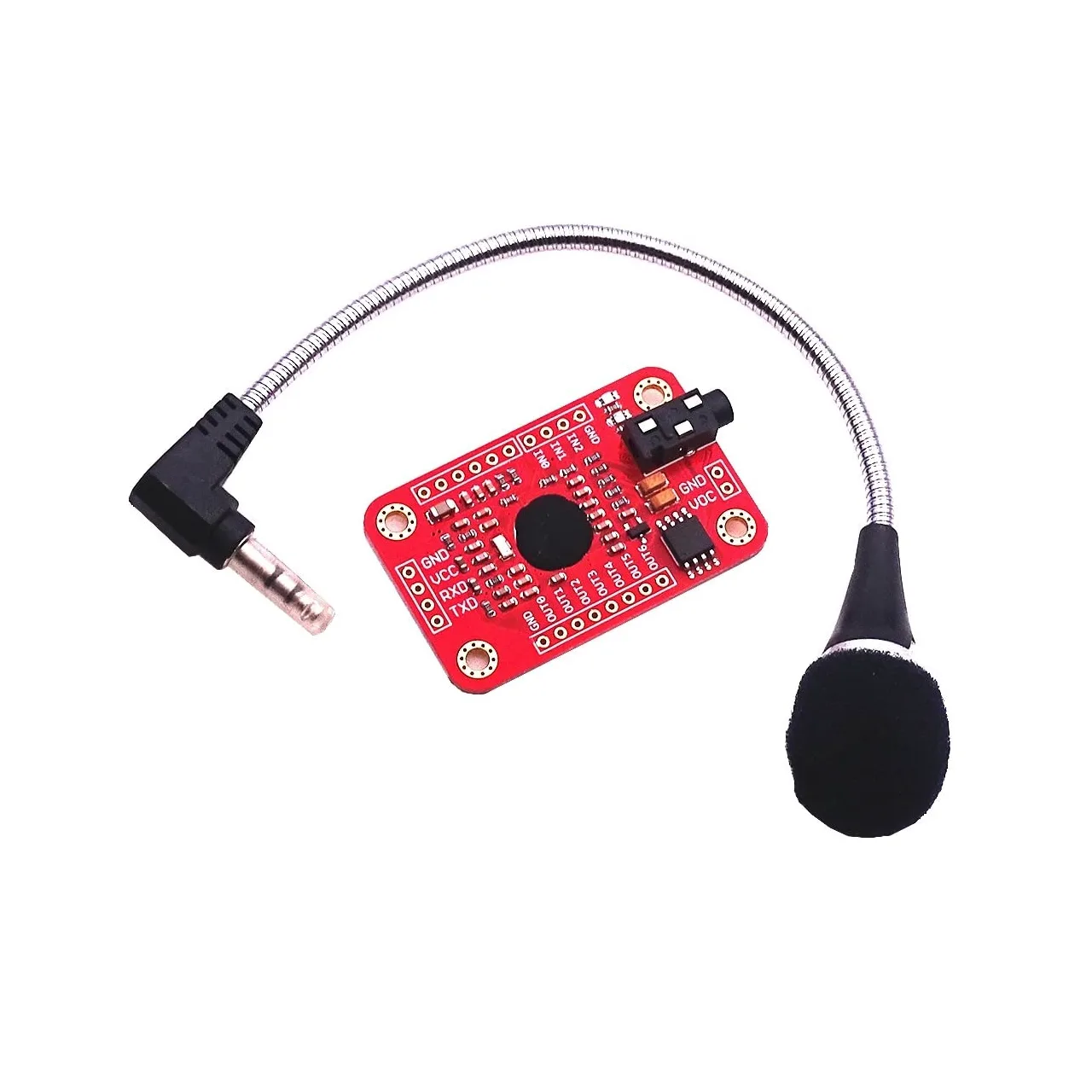 Modulo di riconoscimento vocale Modulo Audio Registrabile Modulo di Controllo vocale con Microfono