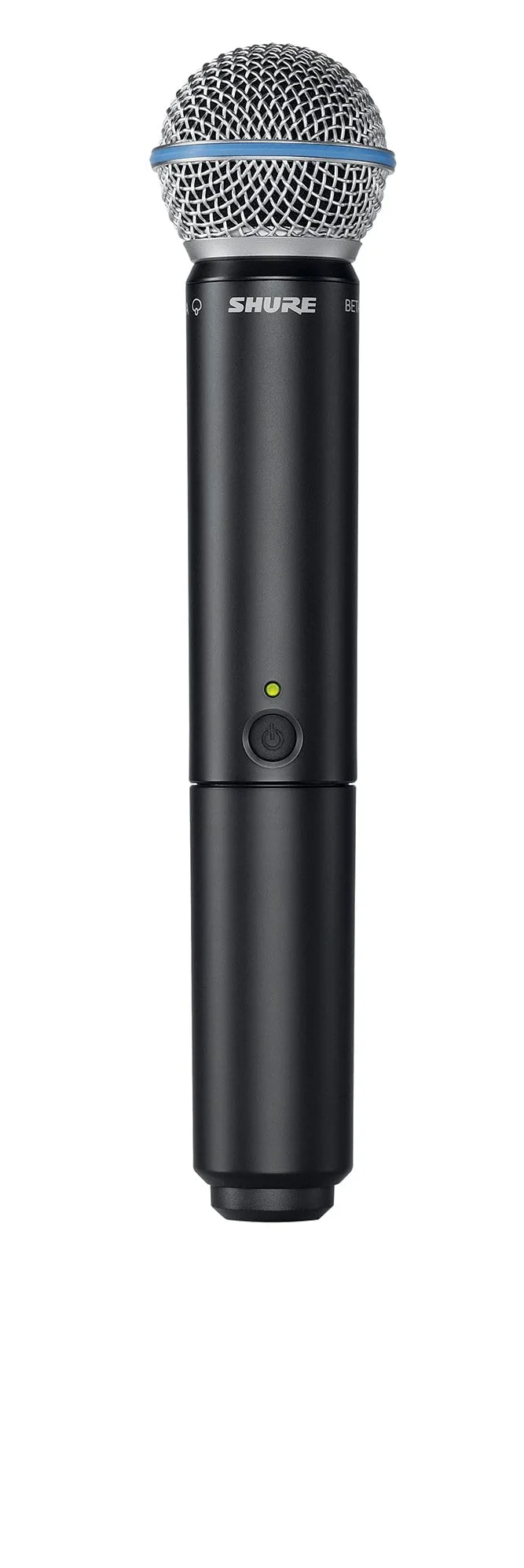 Shure Sistema microfono wireless BLX24/B58 UHF – perfetto per chiesa, karaoke – durata della batteria 14 ore, portata 100 m | Include microfono vocale portatile BETA 58 A, ricevitore singolo canale |
